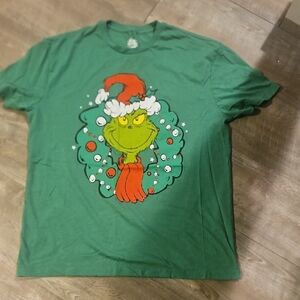 Dr. Seuss Green Grinch Christmas Tee - Short Sleeve
